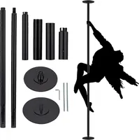 LUXTRI Pole Dance Profi Tanzstange Ø45mm Fitnessstange Strip Stange GoGo  Fitness 4251548128732