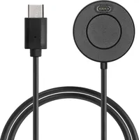 kwmobile USB C Ladekabel kompatibel mit Garmin Forerunner 55 / 255 / 255 Music / vivoactive 5 - Kabel Charger - Smart Watch Typ C Ersatzkabel -