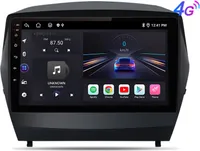 6+128G android13 autorádio pre Hyundai ix35 Tucson 2009-2015 4GSIM 2Din GPS navi WiFi DAB+ WIFI SWC 8kern