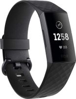 Fitbit Charge 3 Fitness-Tracker Armband Graphite-Schwarz