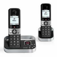 Bezdrátový telefon Alcatel F890 VOICE DUO DECT černá/stříbrná barva