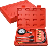 XMTECH Auto Motorrad Kompressionstester Kompressionsprüfer Messgerät Test kit 0-20 bar oder 0-300 psi Verdichtungsmesser