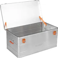 ALUBOX Alukiste - B140 - Campingkiste - Aufbewahrungskiste - Transportbox - 140 Liter