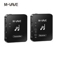 M-VAVE WP-10 2,4 GHz kabelloses Kopfhörer-Übertragungssystem, wiederaufladbarer Sender und Empfänger