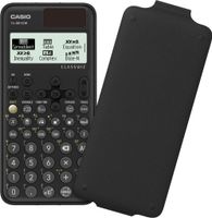 CASIO FX 991 CW (bn) Classwiz školská kalkulačka s prirodzeným zobrazením matematických výrazov na displeji, 540+ funkcií, QR Code, pevné puzdro, duálne napájanie,