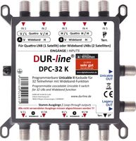 DUR-line Unicable II Kaskade DPC-32 K programmierbar