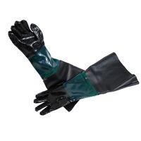 Handschuhe für 420 Liter Sandstrahlgerät Sandstrahlhandschuhe Sandstrahlkabine