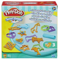 Hasbro A7656 Play-Doh Knete Sweet Shoppe Bunte Cookies mit Ausstechförmchen