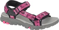 PDQ - Damen Sandalen, Logo DF2403 (37 EU) (Fuchsie/Schwarz)