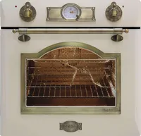 Kaiser EH 6355 ElfEm Retro Elektro Einbau Backofen Autark 60cm 67L 8 Funktionen in Elfenbein