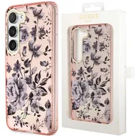 Guess Flower Collection - Etui Samsung Galaxy S23+ (różowy)