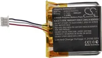 vhbw Akku Ersatz für Sennheiser AHB552826TPC für Wireless Headset Kopfhörer (360 mAh, 3,7 V, Li-Polymer)