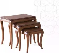 Luxus Beistelltisch 3х Wohnzimmer Möbel Design JVmoebel