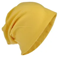 Dicke Beanie MuetzeGelb L