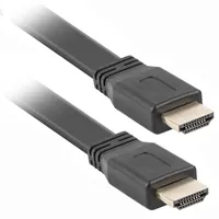 Lanberg - Flaches Videokabel HDMI-A Stecker 2.0 4K Lanberg 1.8m