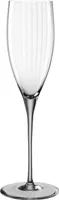 Leonardo Poesia Sektglas 6er Set, spülmaschinengeeignetes Champagnerglas, Höhe 25 cm, 250 ml, grau, 022381