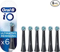 Oral-B iO Ultimate Clean Aufsteckbürste elektrische Zahnbürste schwarz 6er Pack_Info