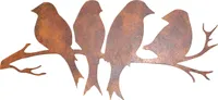 Wanddekoration Vögel