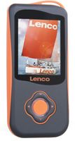 Lenco Podo-151, MP4-Player, 4 GB, TFT, USB 2.0, 32 g, Schwarz, Orange