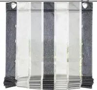 Ösenrollo Losana anthrazit 60x130 cm