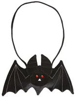 Halloweenska kabelka Netopier čierno-červená 32x19cm