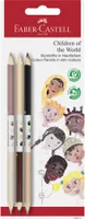 FABER-CASTELL Children of the World Buntstifte farbsortiert, 1 St.