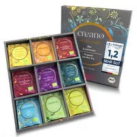 CreanoKräutertee Geschenkset „ORGANIC HERBAL TEA“ - 27Teebeutel in 9 unterschiedlichen Sorten - 54g   *²