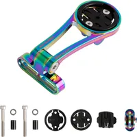 Uchwyt do komputera rowerowego z przedłużeniem ze stopu aluminium, lekki i regulowany do komputera rowerowego Garmin Bryton Cateye Wahoo