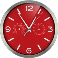 wanduhr MyTime 25 cm Aluminium rot