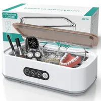 Ultraschallreiniger, Ultraschallreinigungsgerät, Ultraschallgerät, 650ML 48000Hz Ultraschallbad Ultrasonic Cleaner, für Brillen, Schmuck, Uhren