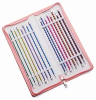 Nadelset Deluxe Jackenstricknadeln ZING Alu 25 cm, 8 Paar 2,5 3,0 3,5 4,0 4,5 5,0 5,5 6,0 mm