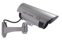 Überwachungskamera-Attrappe LED Dummy Fake Kamera Camera CCD außen und innen