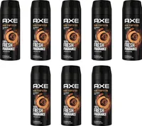 Deo Axe Dark Temptation 8 x 150ml Deospray Deodorant Bodyspray Herren