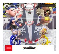 Nintendo amiibo Splatoon Dreierpack: Mako, Muri & Mantaro