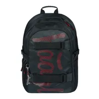 BAAGL Schulrucksack Skate Rot