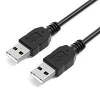 5m USB 2.0 Kabel – USB A-Stecker auf USB A-Stecker USB Highspeed Datenkabel