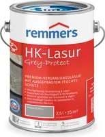 Remmers HK-Lasur 3in1 Grey-Protect wassergrau (FT-20924) 2,5 l, Holzlasur aussen
