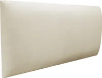 RAVIO Wandpaneel Gepolstert Wandpolster Kopfteil für Betten Wandverkleidung Wandpolsterung Wanddeko 3D Wandkissen Polsterpaneele (60 x 30 cm, Farbe: Creme - Mono 231)