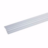 100cm 23x40mm selbstklebend Aluminium Treppenwinkel-Profil silber 