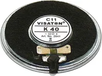 K 40 - 50 Ohm - 4 cm (1,6") Kleinlautsprecher