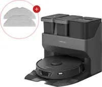 Robotický vysavač Roborock S7 Max Ultra 5500Pa, 5500pa, 60W, samosušení/sušení teplým vzduchem, s utěrkami VibraRise, černý