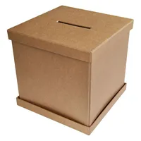 Quadratische Spardose für Hochzeit oder Geburtstag - 25 cm