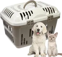 Transportbox Oben Öffnen Hunde Katzen Kleintier Transport Box Katzenbox Hundebox Open Top Stressfrei Dachöffnung