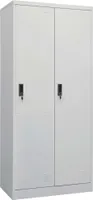 Kleiderschrank Hellgrau 80x50x180 cm Stahl , Kleiderschränke Design 2024