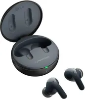 LG Electronics TONE Free DT90Q Ear Free Kopfhörer Bluetooth® Stereo Schwarz Noise Cancelling, Mikrofon-Rauschunterdrückung Headset, Ladecase (TONE-DT90Q.CDEULBK)