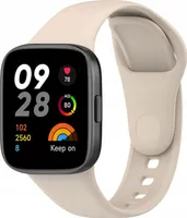 Bizon Strap Watch Dots Xiaomi Redmi Watch 3 beige