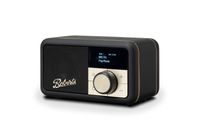 Roberts Radio Revival Petite, Tragbar, Analog & Digital, DAB, DAB+, FM, 3,5 mm, Mikro-USB, Schwarz