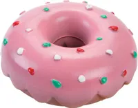 Karlie Doggy Donut - Hundespielzeug - Latex - Rosa - 12x12x5 cm