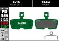 Galfer FD455 Beläge G1554T Mischung für Avid Sram FD455G1554T
