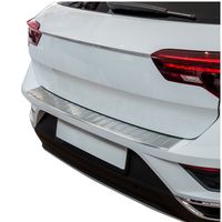 Ladekantenschutz mit Abkantung für VW T-Roc A1 Edelstahl 2017-, Farbe:Silber